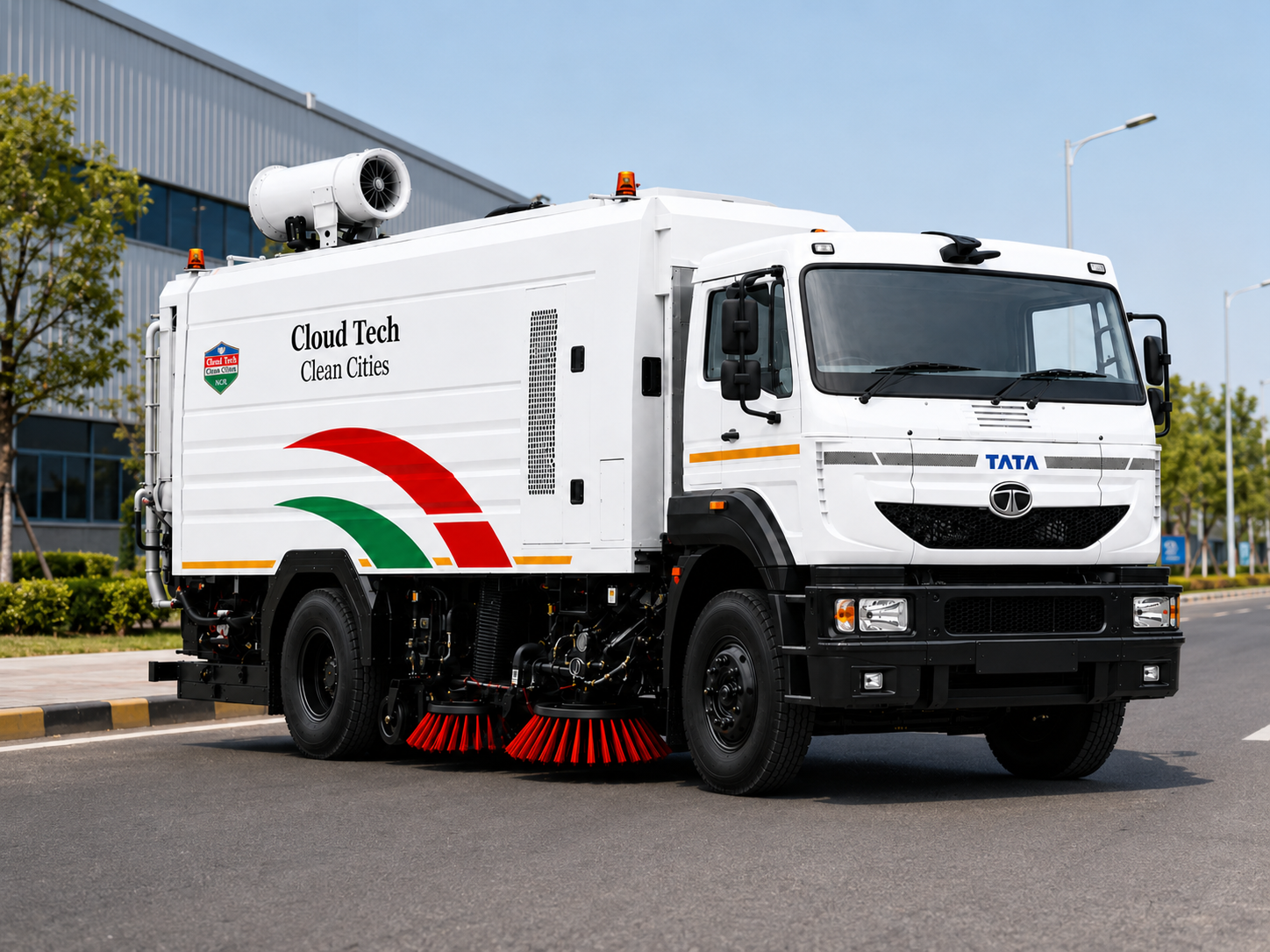 Hybrid Road Sweeper