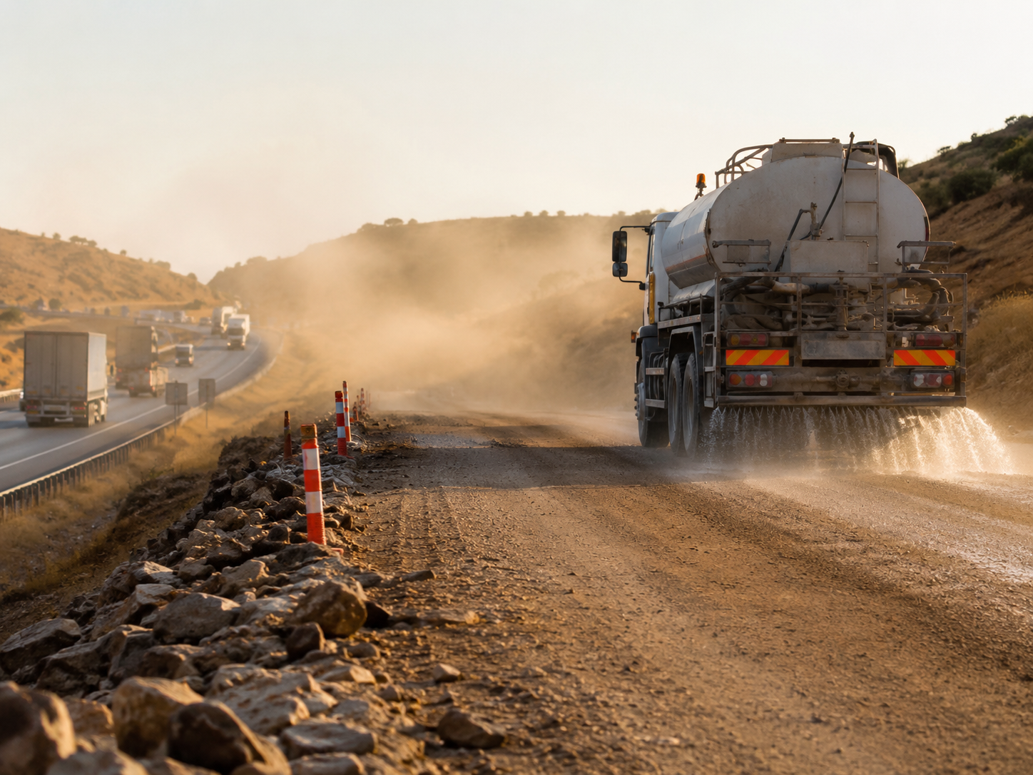 Roadside Dust Control