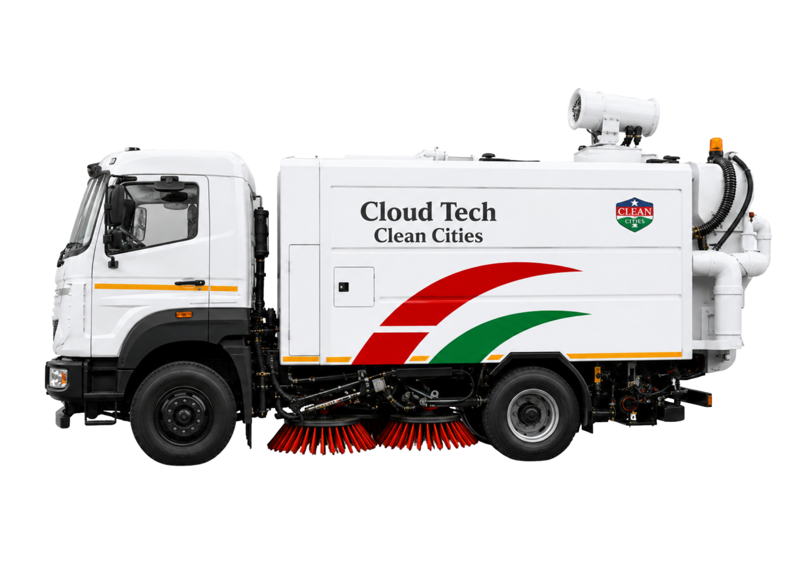 Cloud Tech SF1200E Electric Road Sweeper