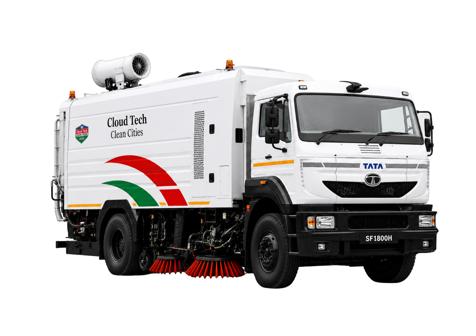 Cloud Tech SF1800E Electric Road Sweeper
